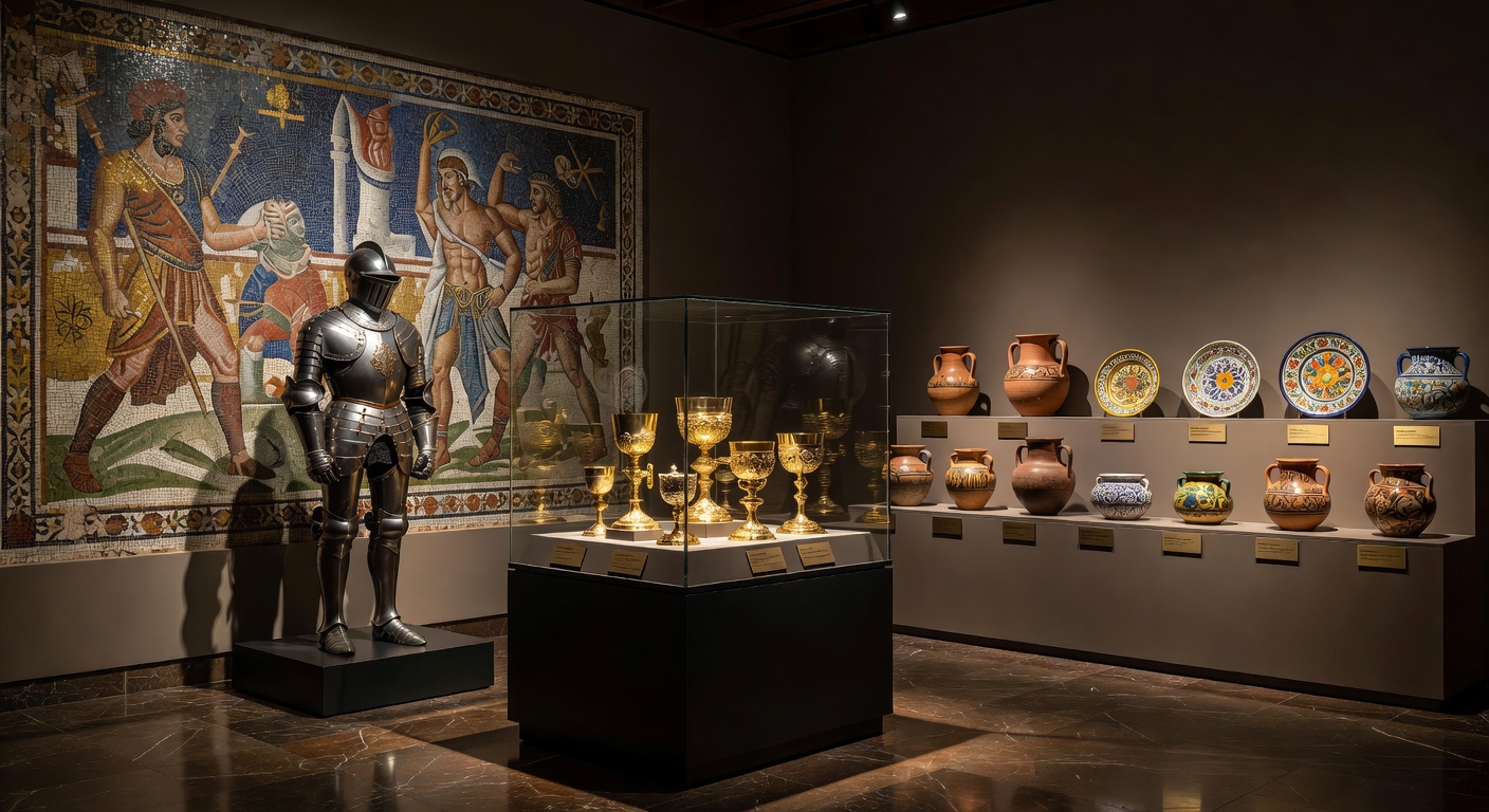 Artefactos romanos y visigodos